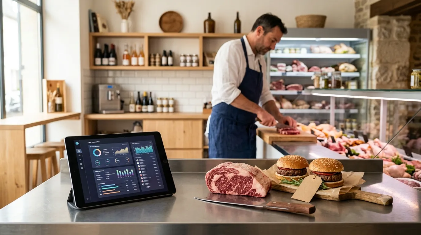 Étude de cas Les 2 Compères — application HACCP LABELiO