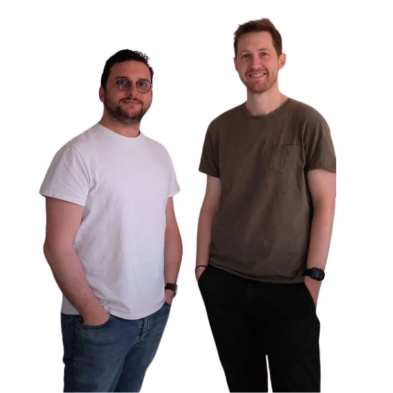 Michaël et Jérémy, fondateurs de LABELiO