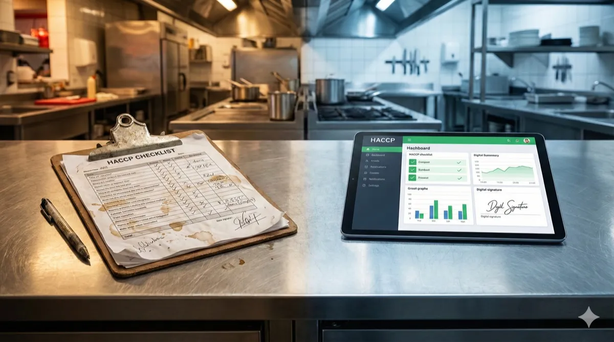 HACCP papier vs application numérique : comparatif complet pour bien choisir