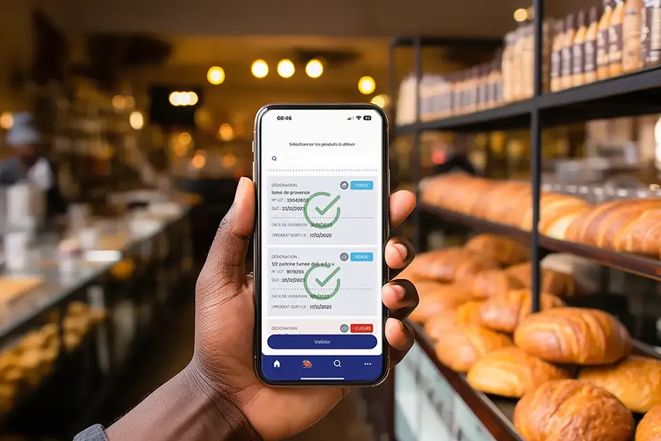 Suivi de préparation et fabrication cuisine HACCP