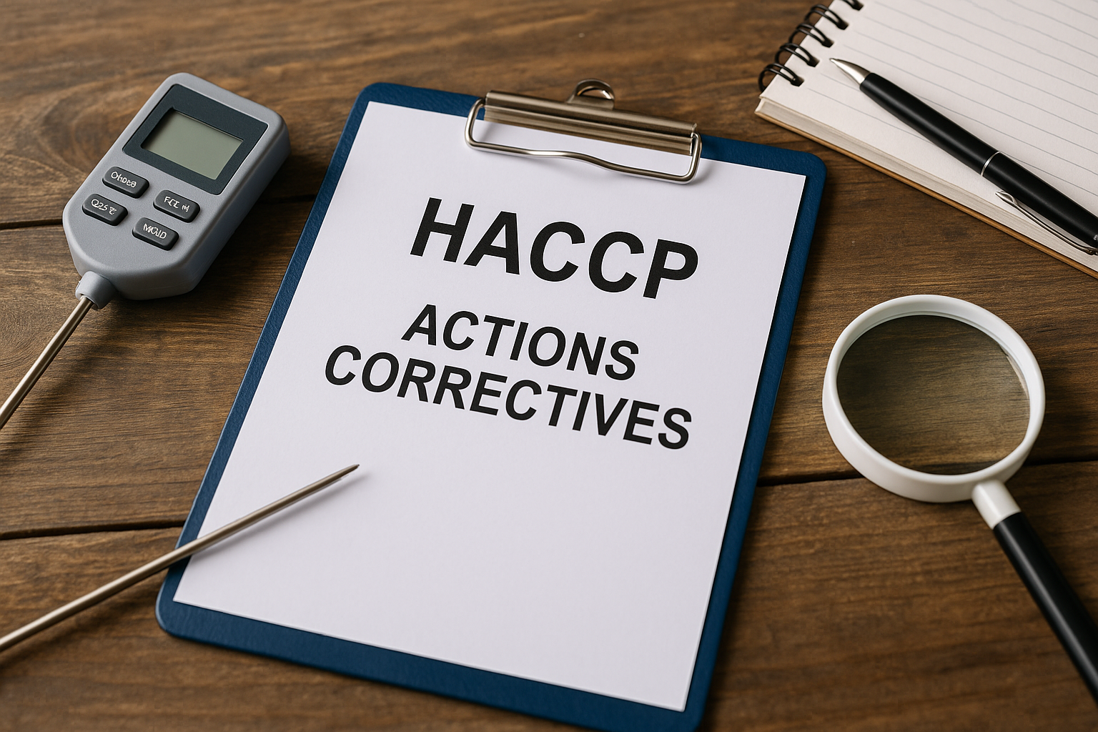 Actions correctives HACCP